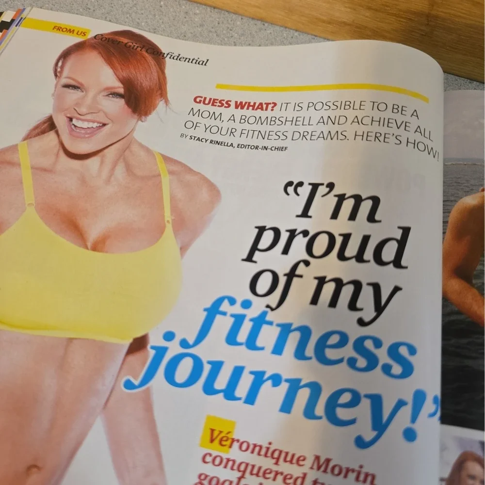 Oxygen Nov 2012 Magazine Veronique Morin Cover Womens 2012 Fitness Universe Week